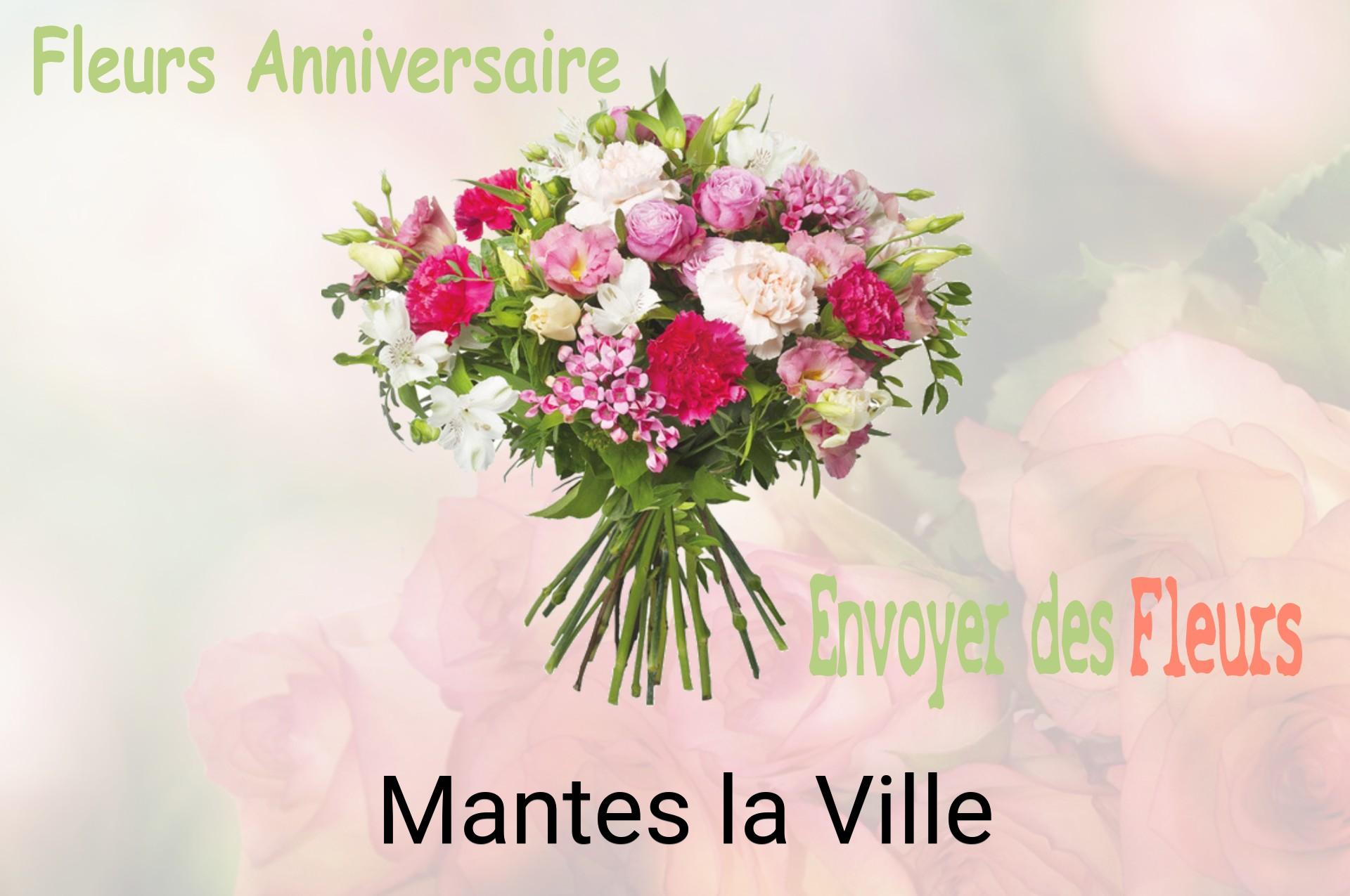 Bouquet de fleurs d’anniversaire livré à Mantes-la-Ville
